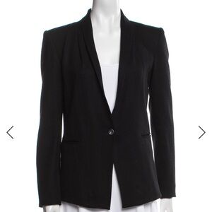 Helmut Lang Classic Wool Black Blazer